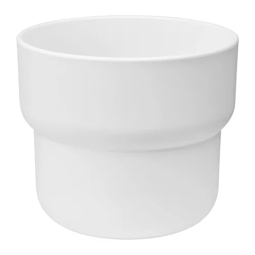 FÖRENLIG - 花盆, 室內/戶外用 白色, 12 公分 | IKEA 線上購物 - PE774232_S4