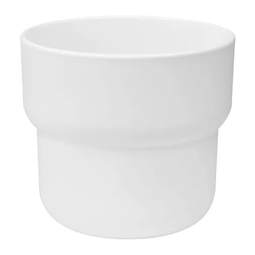 FÖRENLIG - 花盆, 室內/戶外用 白色, 9 公分 | IKEA 線上購物 - PE774238_S4