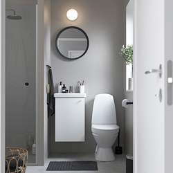 ENHET/TVÄLLEN - wash-basin cabinet with 1 door, concrete effect/white Pilkån tap | IKEA Taiwan Online - PE777109_S3