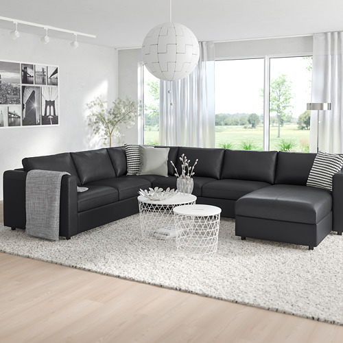 VIMLE corner sofa, 5-seat