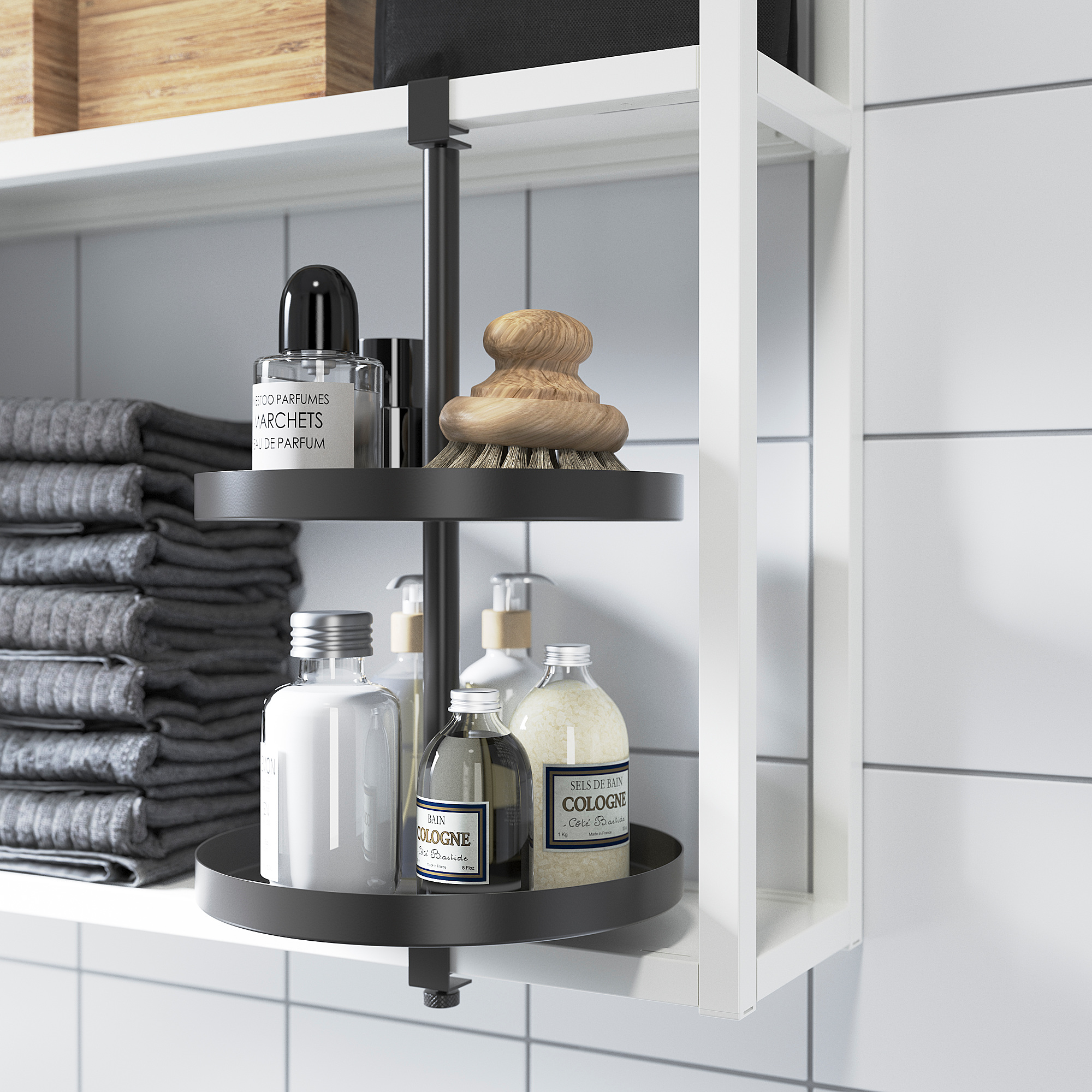 ENHET swivel shelf