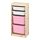 TROFAST - storage combination with boxes, light white stained pine white/pink | IKEA Taiwan Online - PE774111_S1