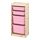 TROFAST - storage combination with boxes, light white stained pine/pink | IKEA Taiwan Online - PE774123_S1