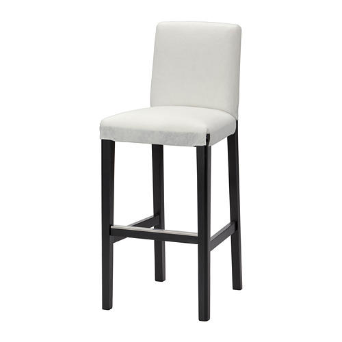BERGMUND - 吧台椅附靠背框架, 黑色, 75 公分 | IKEA 線上購物 - PE774141_S4