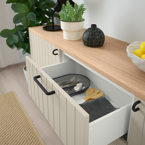 BESTÅ - storage combination with drawers, white/Sutterviken/Kabbarp grey-beige | IKEA Taiwan Online - PE785934_S4