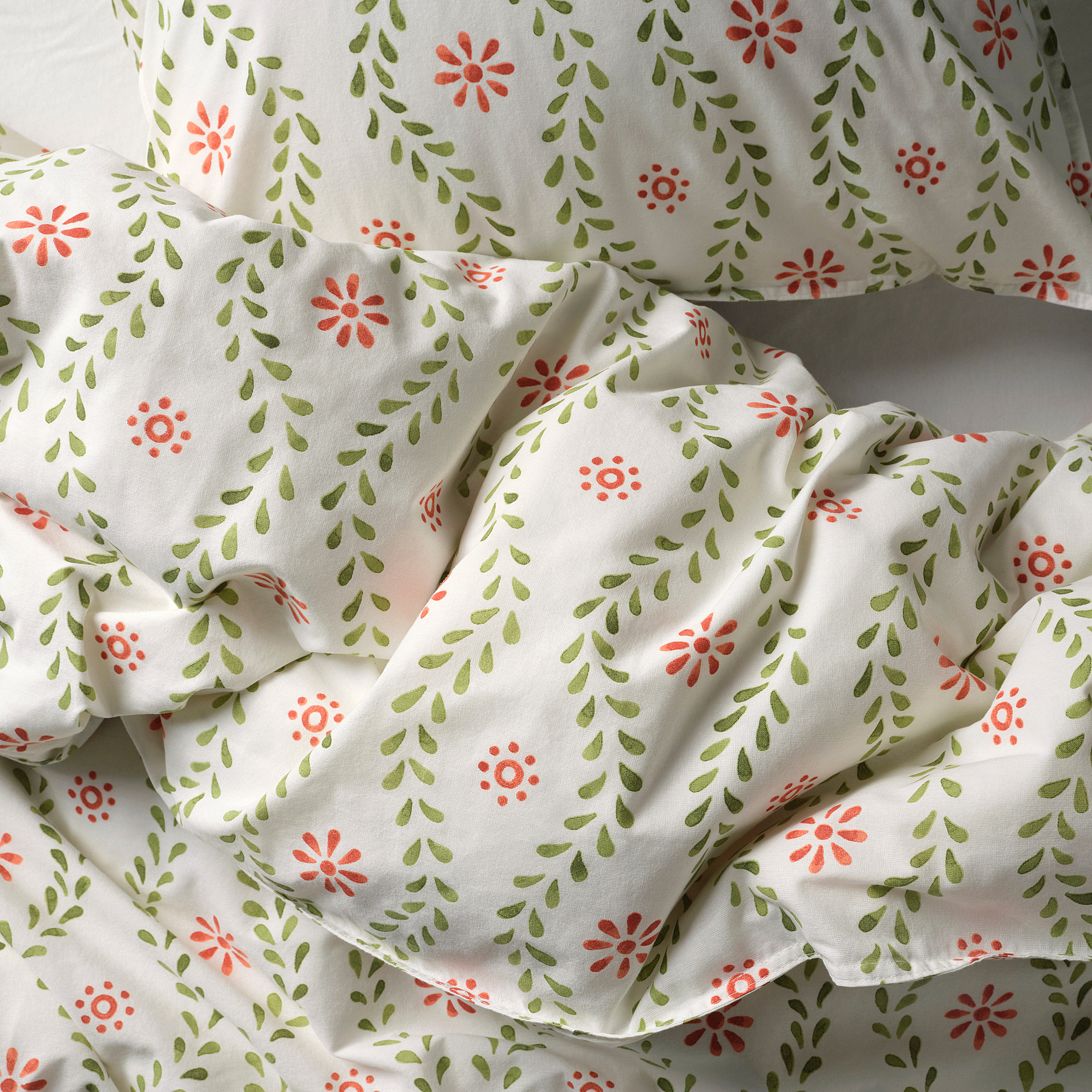 FYRISVIDE duvet cover and pillowcase