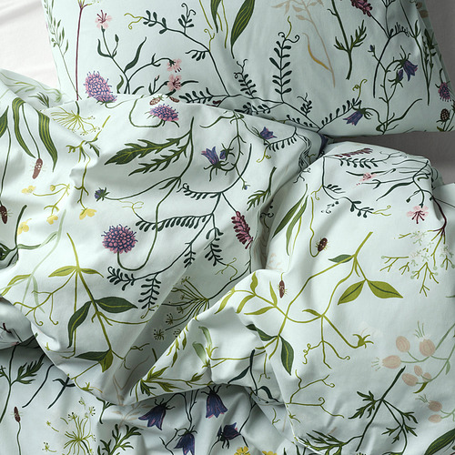 MATTOXBÄR duvet cover and pillowcase