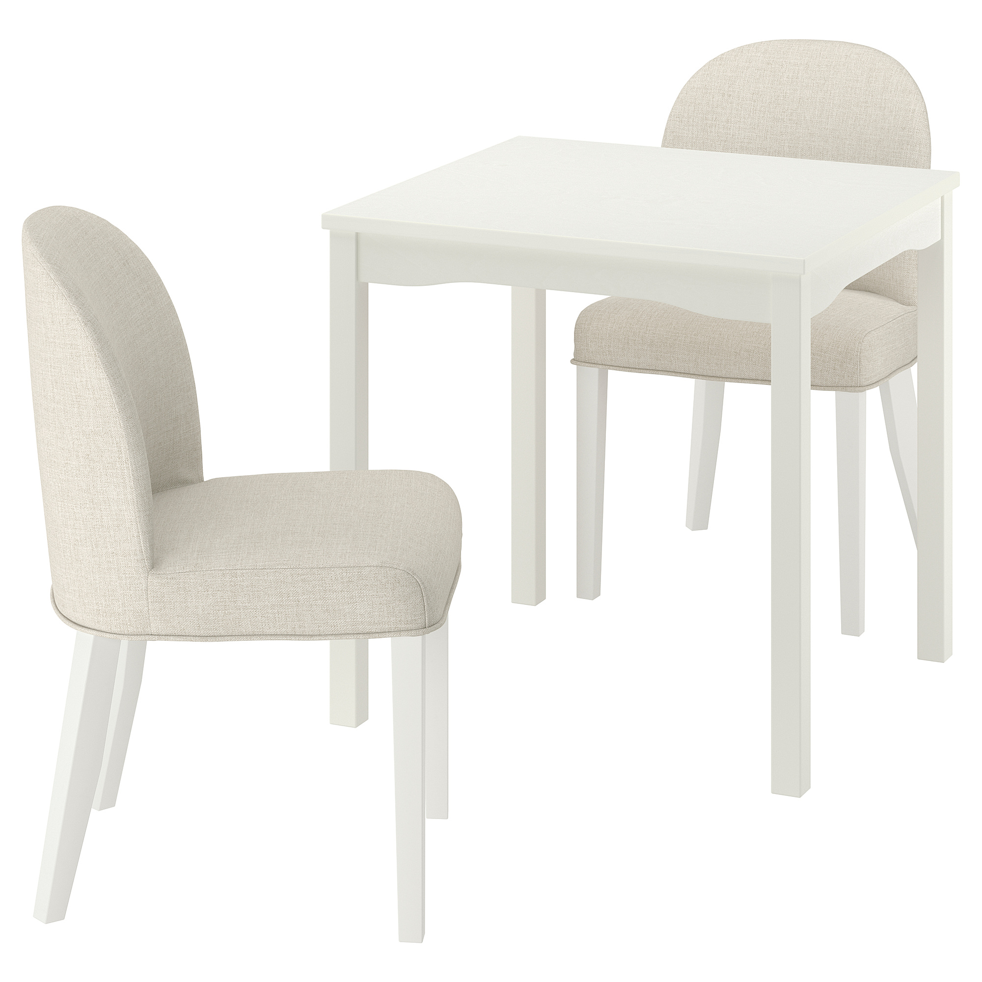 HAUGA/ROSENTORP table and 2 chairs