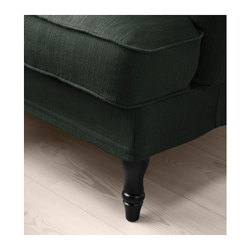 STOCKSUND - armchair, Nolhaga dark green/black/wood | IKEA Taiwan Online - PE688246_S4