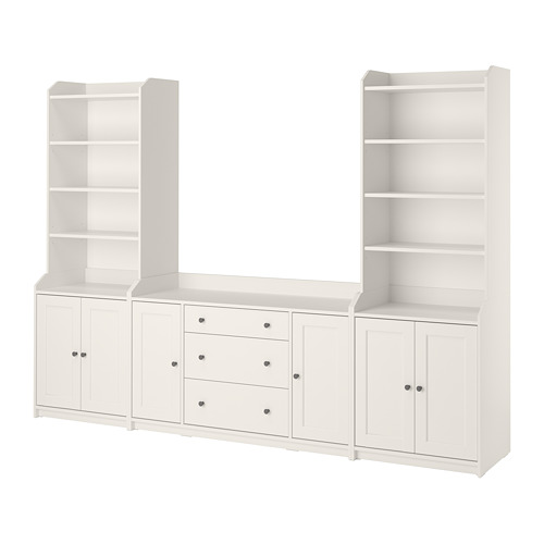 HAUGA - storage combination, white, 279x46x199 cm | IKEA Taiwan Online - PE785980_S4