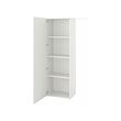 PLATSA wardrobe with 1 door