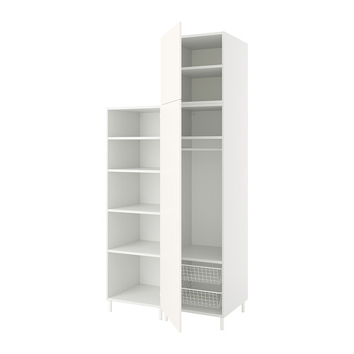 PLATSA wardrobe with 2 doors