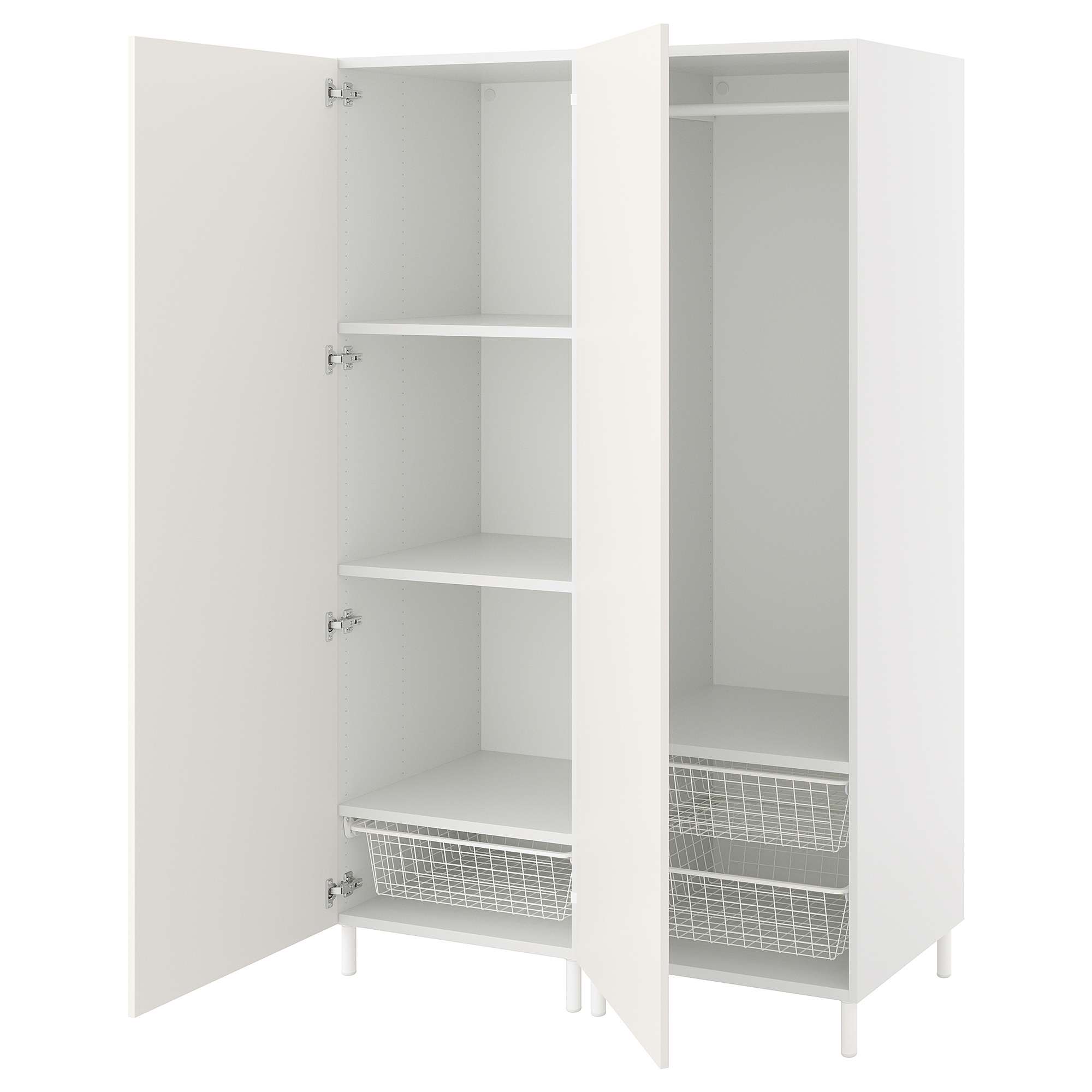 PLATSA wardrobe with 2 doors