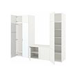 PLATSA wardrobe with 9 doors
