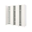 PLATSA wardrobe with 12 doors