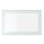 GLASSVIK - glass door, white/light green clear glass, 60x38 cm | IKEA Taiwan Online - PE872795_S1