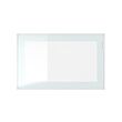 GLASSVIK - glass door, white/light green frosted glass, 60x38 cm | IKEA Taiwan Online - PE872794_S2 