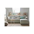 VIMLE 3-seat sofa-bed with chaise longue