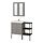 ENHET/TVÄLLEN - bathroom furniture, set of 14, grey frame/anthracite Pilkån tap | IKEA Taiwan Online - PE831050_S1