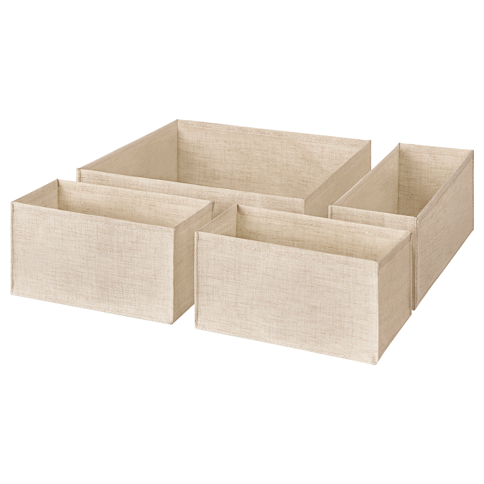 BOLLÖSUND drawer organisers, set of 4