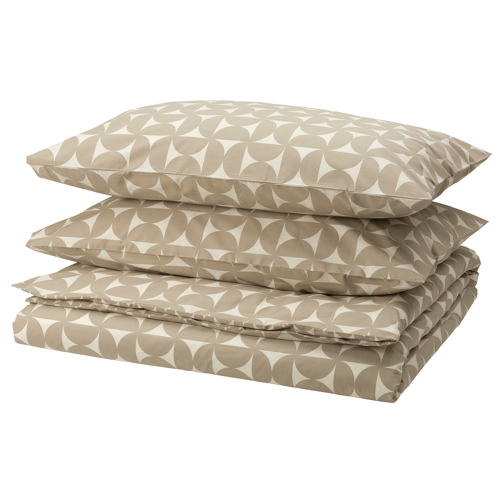 ÄNGSNEJLIKA duvet cover and 2 pillowcases