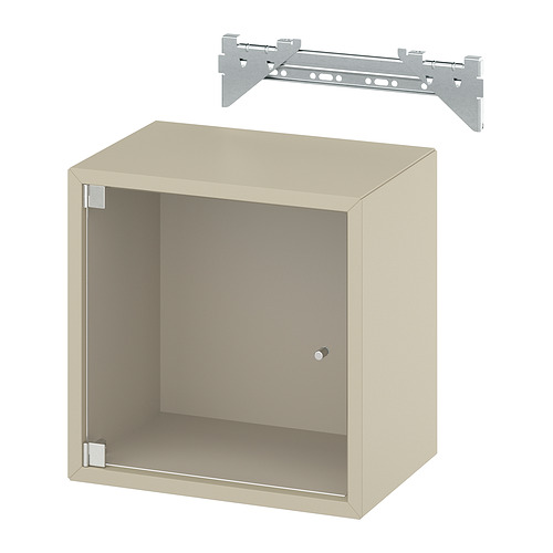 EKET 壁櫃附玻璃門板