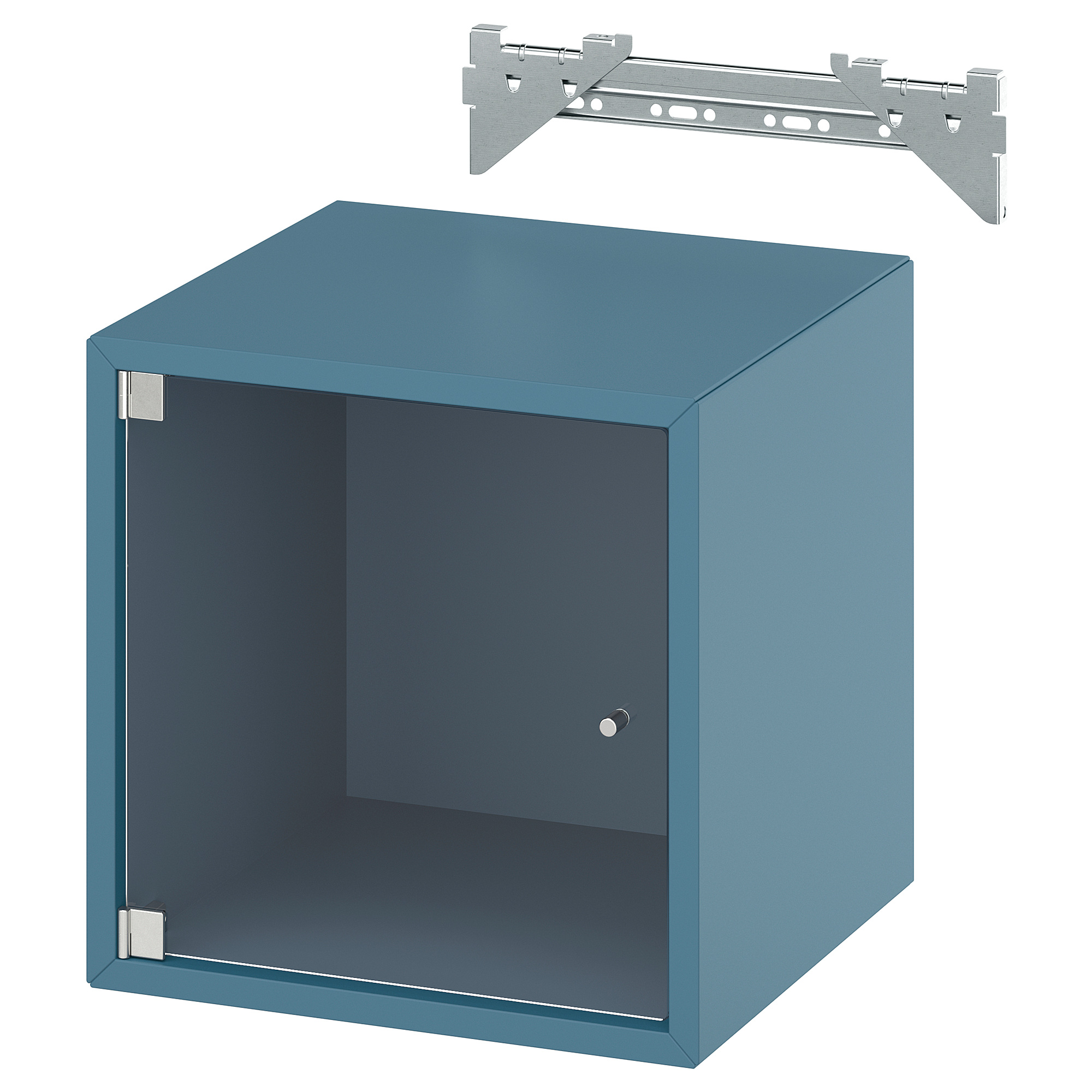 EKET 壁櫃附玻璃門板