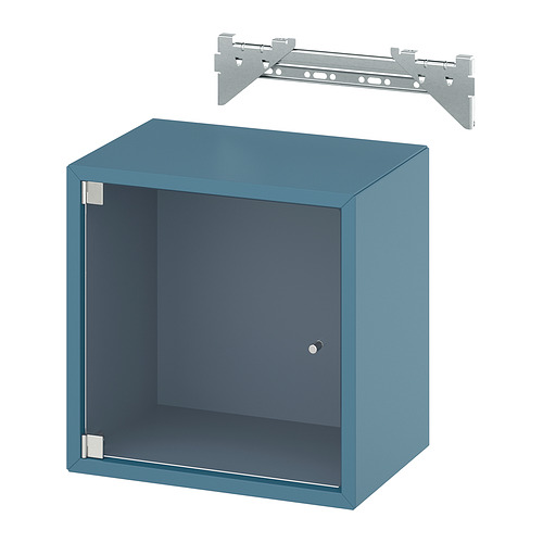 EKET 壁櫃附玻璃門板