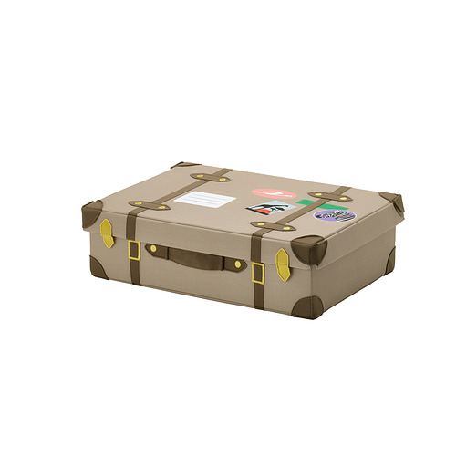 SANDLÖPARE - storage trunk, light brown, 50x35x15 cm | IKEA Taiwan Online - PE976365_S4