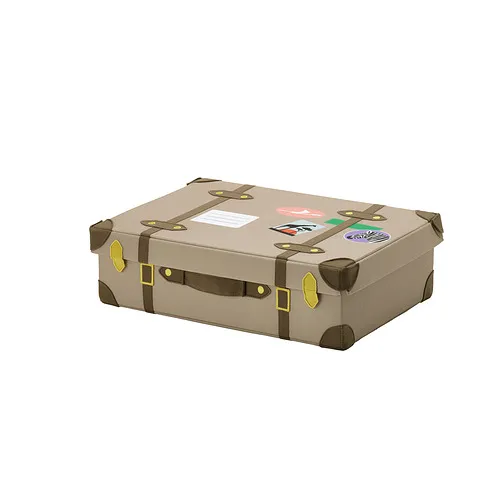 SANDLÖPARE - 收納箱, 淺棕色, 50x35x15 公分 | IKEA 線上購物 - PE976365_S4