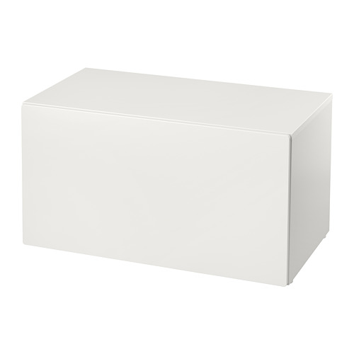 SMÅSTAD - bench with toy storage, white/white | IKEA Taiwan Online - PE786134_S4