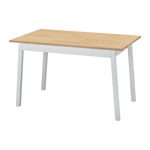PINNTORP - 桌子, 淺棕色/染白色, 125x75 公分 | IKEA 線上購物 - PE872932_S4
