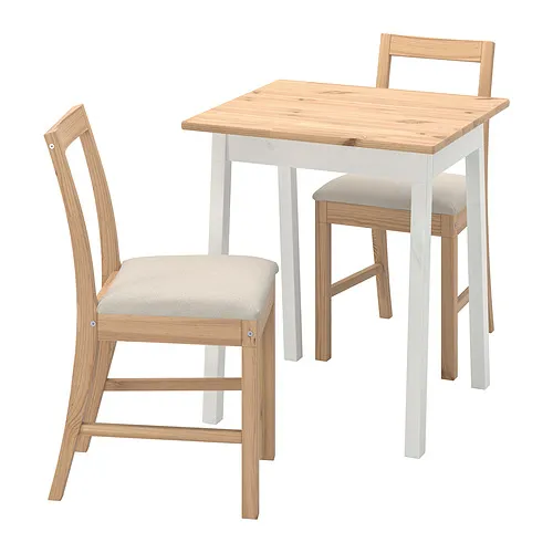 PINNTORP/PINNTORP - 一桌二椅, 淺棕色 染白色/Katorp 淺棕色, 65 公分 | IKEA 線上購物 - PE872936_S4