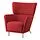 OSKARSHAMN - 扶手椅，Tonerud 紅色 | IKEA 線上購物 - PE872952_S1