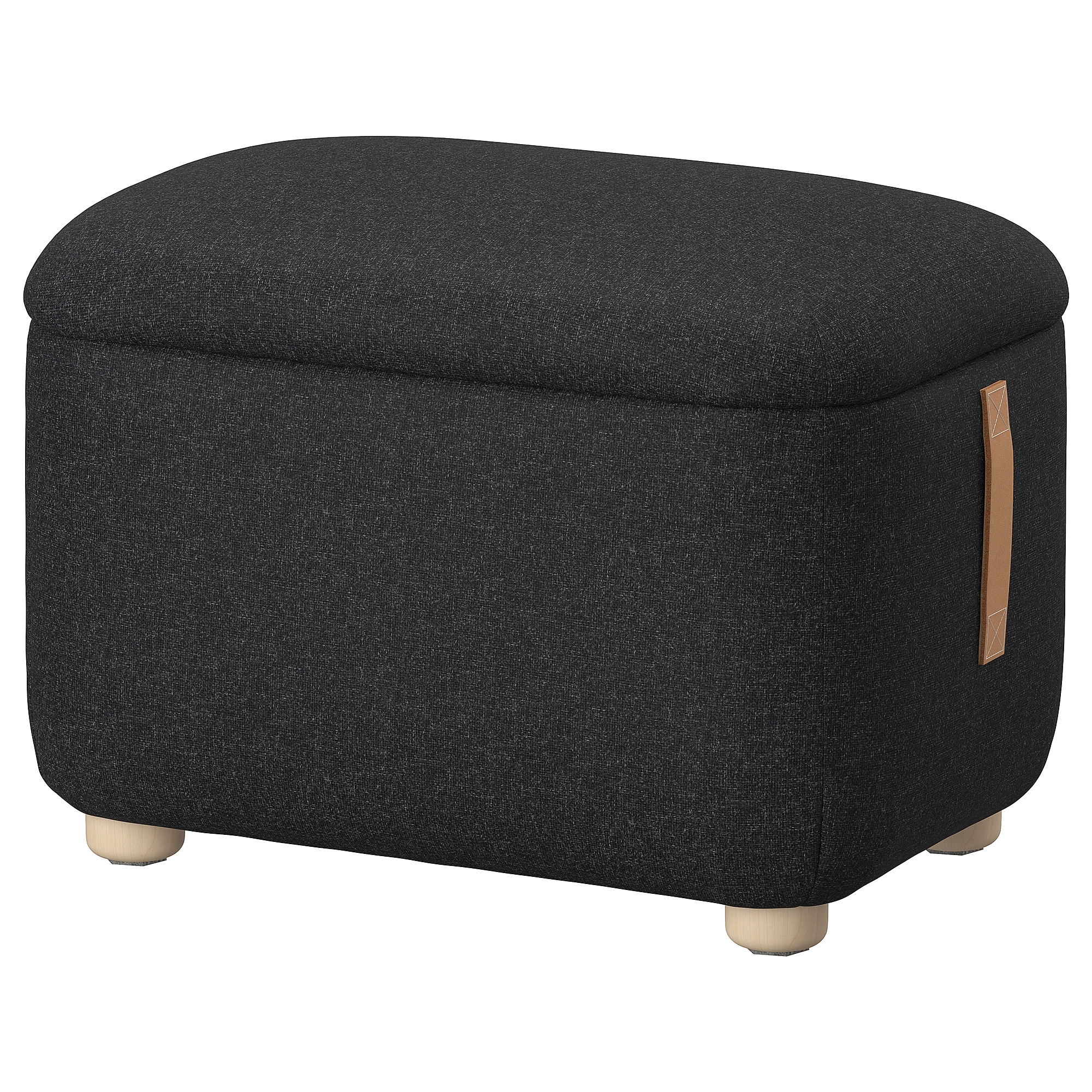 OSKARSHAMN footstool with storage