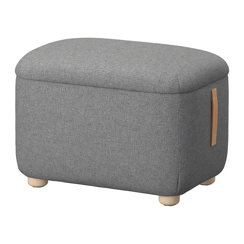 OSKARSHAMN - 收納椅凳, Tibbleby 米色/灰色 | IKEA 線上購物 - PE872957_S4