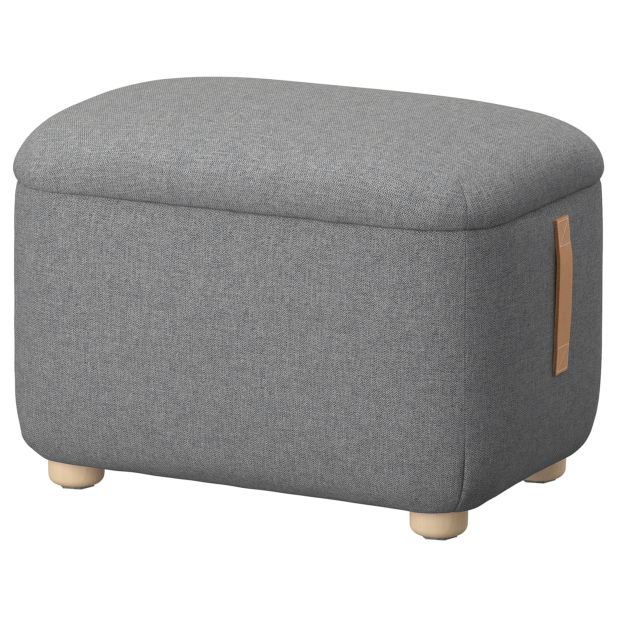 OSKARSHAMN footstool with storage