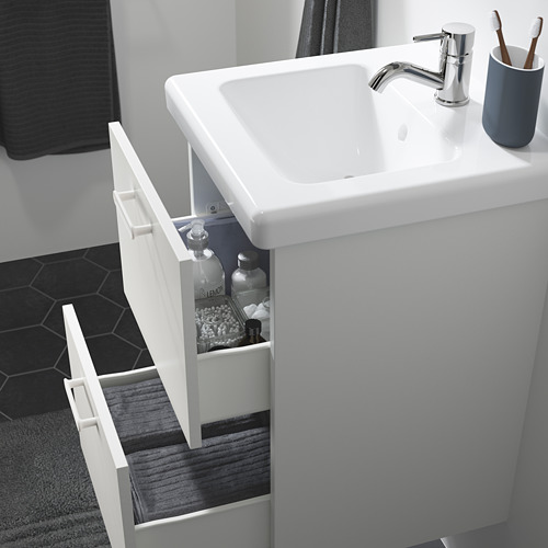 ENHET/TVÄLLEN wash-stnd w drawers/wash-basin/tap