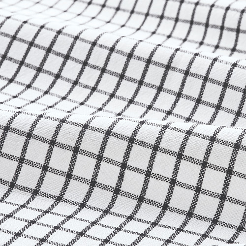 RINNIG - 廚用擦巾, 白色/深灰色/具圖案 | IKEA 線上購物 - PE786440_S4