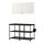 ENHET - wall storage combination, anthracite/white | IKEA Taiwan Online - PE831122_S1