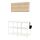 ENHET - wall storage combination, white/oak effect | IKEA Taiwan Online - PE831123_S1