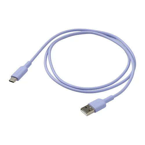 SITTBRUNN - USB-A轉USB-C, 紫色, 1.0 公尺 | IKEA 線上購物 - PE976505_S4
