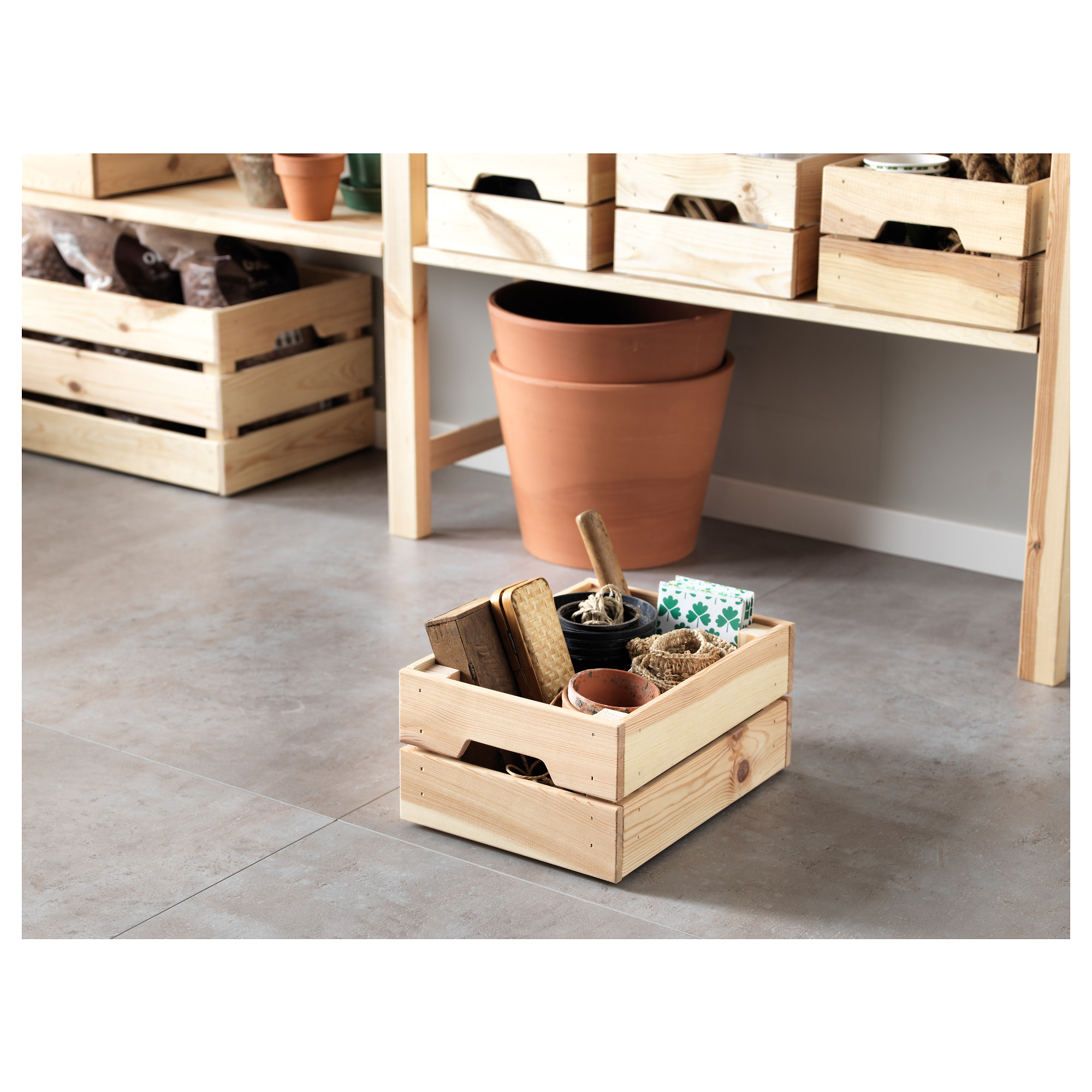 Knagglig 收納盒23x31x15公分 松木 Ikea 線上購物 Ikea 線上購物 選購家具 燈飾 家飾品等