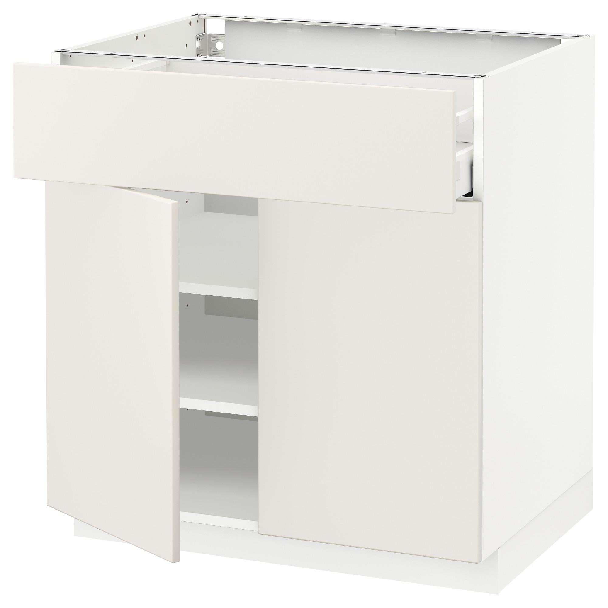 METOD/MAXIMERA base cabinet with drawer/2 doors