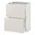 METOD - base cabinet with 2 drawers, white Maximera/Veddinge white | IKEA Taiwan Online - PE515800_S1