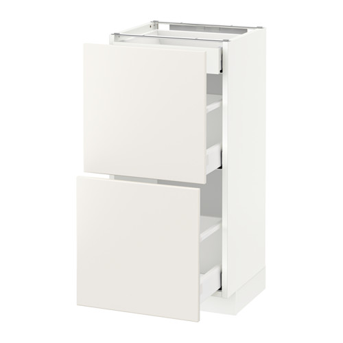 METOD - 底櫃組合, 白色 Maximera/Veddinge 白色 | IKEA 線上購物 - PE515802_S4