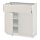 METOD/MAXIMERA - base cabinet with drawer/2 doors, white/Veddinge white | IKEA Taiwan Online - PE515812_S1