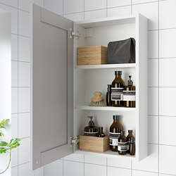 ENHET - mirror cabinet with 1 door, grey/grey frame | IKEA Taiwan Online - PE773236_S3