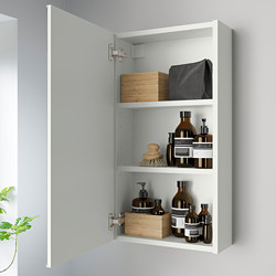 ENHET - 單門鏡櫃, 灰色/灰色 框架 | IKEA 線上購物 - PE773236_S3
