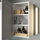 ENHET - 單門鏡櫃, 白色/灰色 框架 | IKEA 線上購物 - PE786281_S1